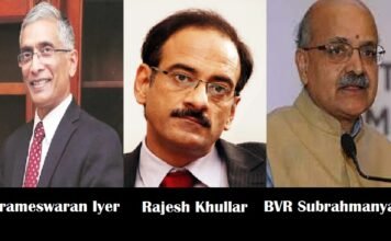 Parameswaran Iyer moves to World Bank, BVR Subrahmanyam is next NITI Aayog CEO
