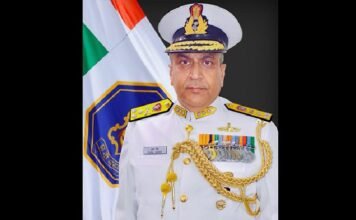 Vice Admiral Suraj Berry took over as new Chief of Personnel of Indian Navy