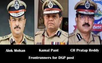 Who is next DGP of Karnataka; Alok Mohan or Kamal Pant or CH Pratap Reddy ?