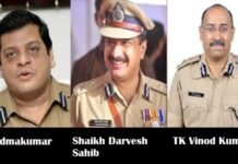 Kerala: Who will be the next DGP, K Padmakumar or Shaikh Darvesh Sahib or TK Vinod Kumar?