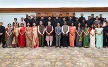 IFS Officer Trainees of 2022 Batch call on PM