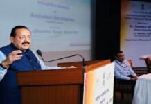 Union Minister Dr. Jitendra Singh encourages IAS officers (2021 batch) to shape India at 2047