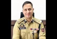 SSP Srinagar Rakesh Balwal transferred to parent cadre Manipur
