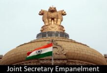 Eight officers empanelled as Joint Secretary in Government of India
