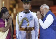 Narendra Modi sworn in PM for third term, 71 ministers with him Narendra Modi sworn in PM for third term