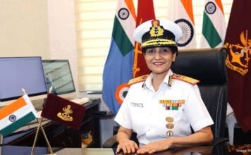 Vice Admiral Arti Sarin becomes first woman to take over as DG, AFMS