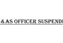 CAG officer suspended under sexual harassment and corruption charges