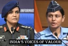 India’s Voices of Valour: Col Sofiya Qureshi and Wg Cdr Vyomika Singh Lead Global Briefing on Operation Sindoor Col Sofiya Qureshi, Wg Cdr Vyomika Singh