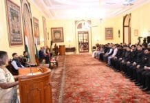 President Droupadi Murmu meets 2024 Batch IFS trainees