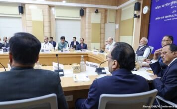 PM Modi attends DGP/IGP conference in Raipur, calls it great forum DGP/IGP Conference