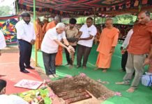 REC lays foundation stone for new Workshop & Classroom Building at RK Mission Technical Campus