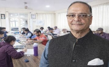 Ex-IFS officer finds joy offering free library and coaching to students in Puri IFS Malaya Mishra