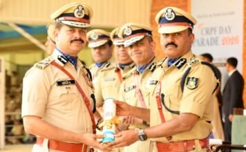 CRPF IG Amitendra Nath Sinha honoured with President’s Medal for Distinguished Service Amitendra Nath Sinha IPS