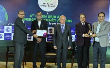 REC Limited wins prestigious ICC Green Urja and Energy Efficiency Award REC Wins ICC Green Urja Award