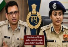 Haryana elevates IPS couple Navdeep Singh Virk, Kala Ramachandran to DGP rank