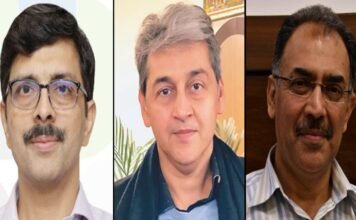 Three Secretaries entrusted with additional charge of key ministries