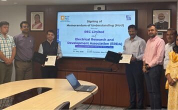 REC Limited Signs MoU with ERDA for Better Quality Checking Under RDSS REC Limited Signs MoU with ERDA for Better Quality Checking Under RDSS