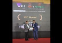 REC Receives “NBFC of the Year” Award at Bharat NBFC & FinTech Summit & Awards 2026