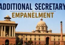 ACC empanels 3 officers for Additional Secretary level posts at Centre