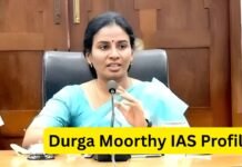 Durga Moorthy IAS Biography: Age, Family, Native Place, Batch & Career Durga Moorthy IAS Biography
