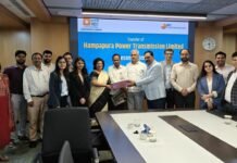 RECPDCL Hands Over Hampapura Power Transmission Limited, a SPV of Intra State Transmission Project of Karnataka, to M/s Resonia Limited