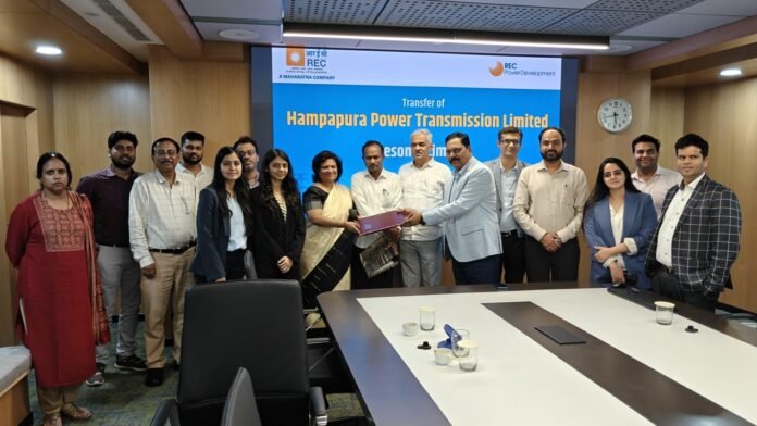 RECPDCL Hands Over Hampapura Powe