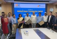 RECPDCL Hands Over Mekhali Power Transmission Limited, a SPV of Intra State Transmission Project of Karnataka, to M/s Dilip Buildcon Limited
