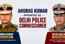 Anurag Kumar appointed Delhi Police Commissioner; replaces Satish Golcha