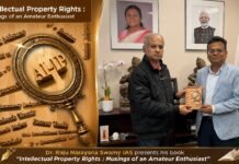 Dr Raju Narayana Swamy Releases 37th Book, Explores Intellectual Property Rights