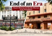 Shastri Bhawan, Krishi Bhawan to Make Way for Kartavya Bhawan 4 and 5; Ministries Asked to Vacate by September 30 Shastri Bhawan and Krishi Bhawan in Delhi set for demolition under Central Vista project