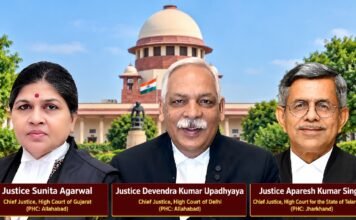 Three HC Chief Justices recommended for elevation as Supreme Court Judges