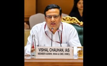 IAS Vishal Chauhan gets one year extension as Member (Administration), NHAI