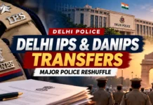 Delhi Transfers 6 IPS, 19 DANIPS Officers in Police Reshuffle Delhi IPS DANIPS Transfers