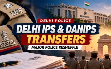 Delhi Transfers 6 IPS, 19 DANIPS Officers in Police Reshuffle Delhi IPS DANIPS Transfers