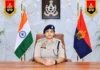 Woman IPS in saree firing AK-47 during Dussehra ritual triggers heated debate Ankita Sharma IPS