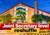 Centre orders major reshuffle, appoints 27 officers to Joint Secretary-level posts