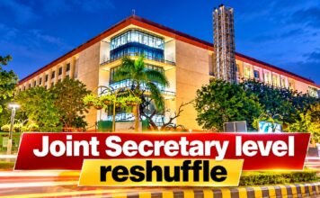 Centre orders major reshuffle, appoints 27 officers to Joint Secretary-level posts