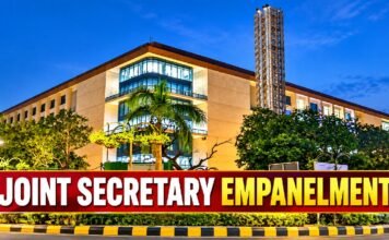 19 Officers Empanelled for Joint Secretary Posts in Government of India