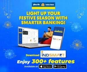 Indian Bank IndSMART Banner