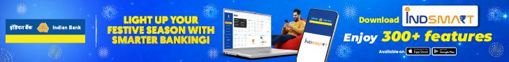 Indian Bank IndSMART Banner