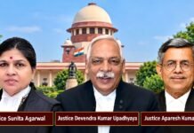 Centre notifies appointment of three new Judges to Supreme Court